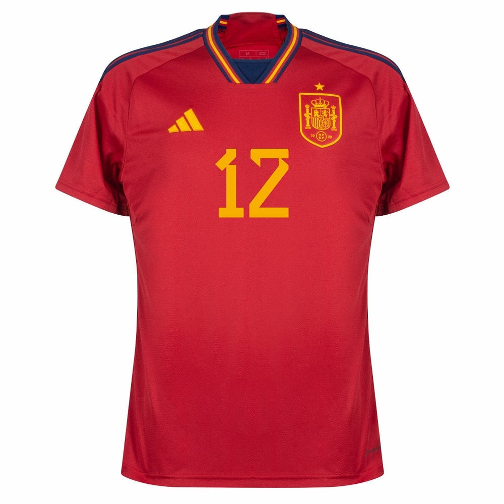SPAIN HOME JERSEY WORLD CUP 2022 ANSU FATI