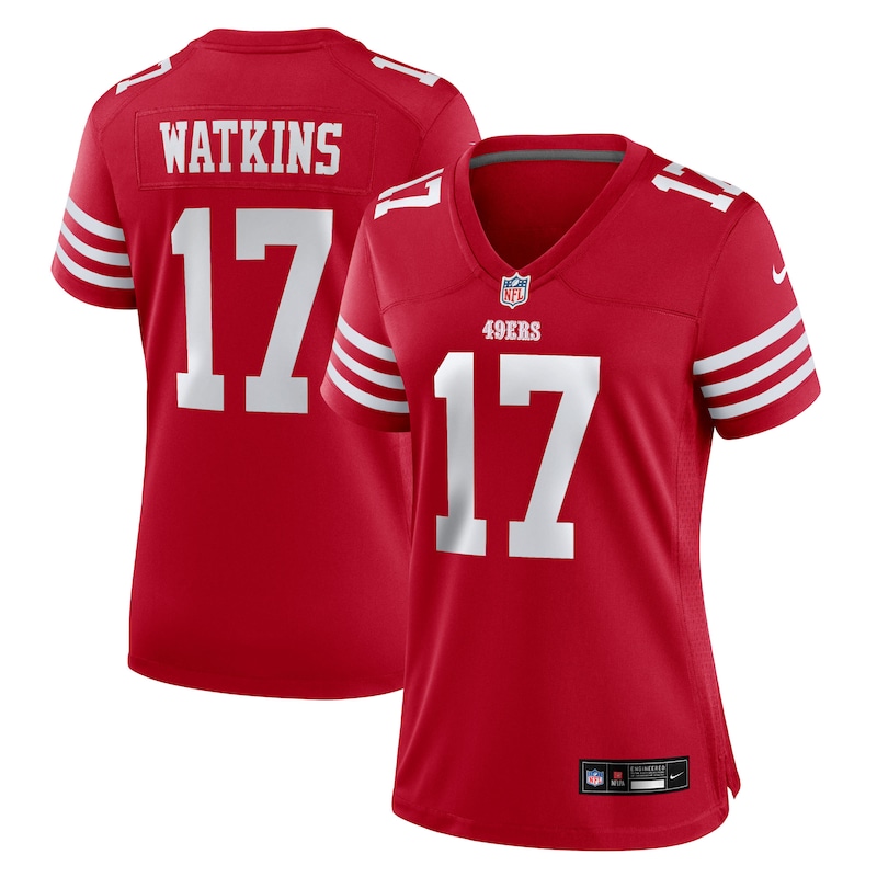 Jordan Watkins San Francisco 49ers Nike Women's Team Game Je...