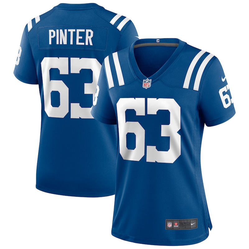 None Danny Pinter IND Colts Timeless Genuine Jersey Game Day Wear