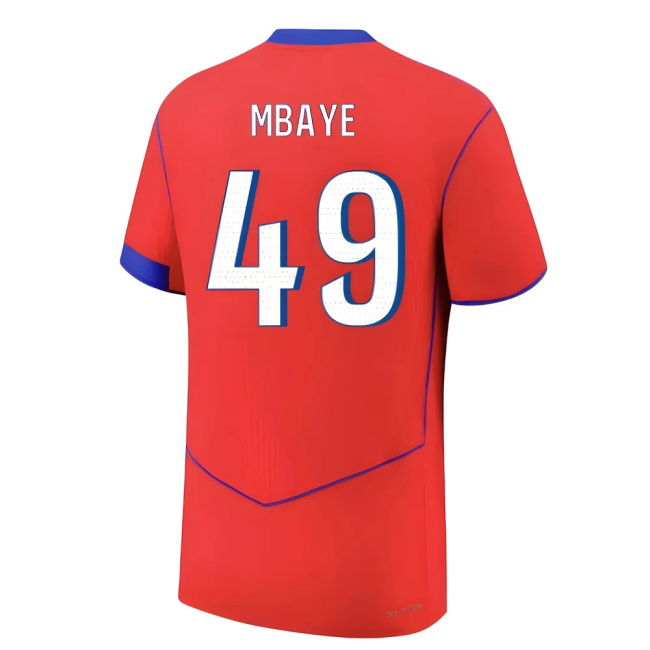 Authentic Design Intense Psg Psg Authentic Third Shirt Mbaye #49 M...