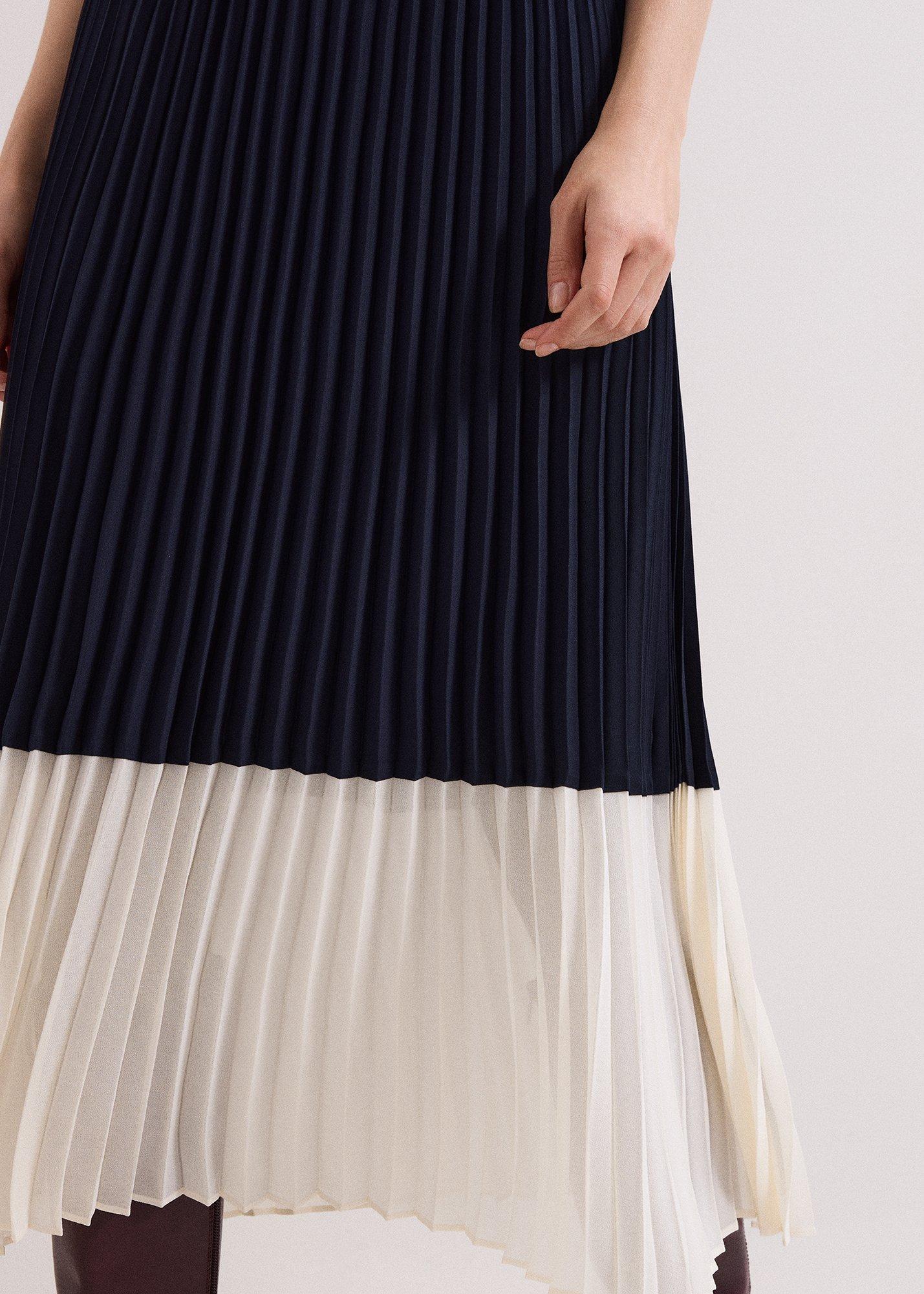 Petite Eleanor Colour Block Skirt