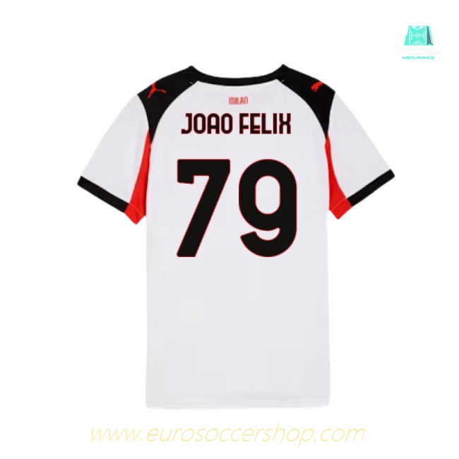 2025-2026 AC Milan Away Shirt (Kids) (Joao Felix 79)