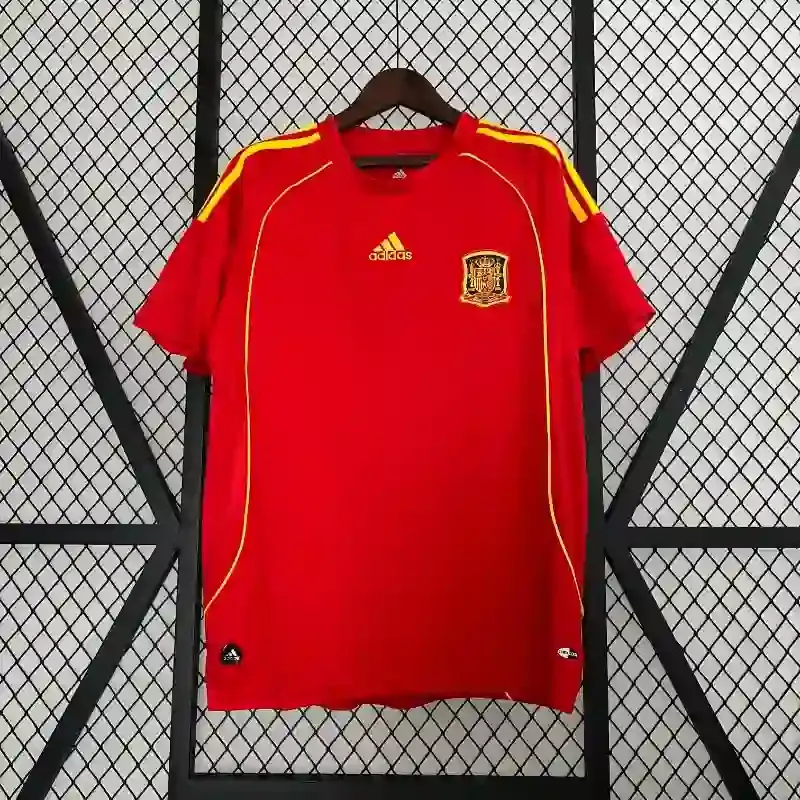 Cheap 2008 Spain Jersey retro kit