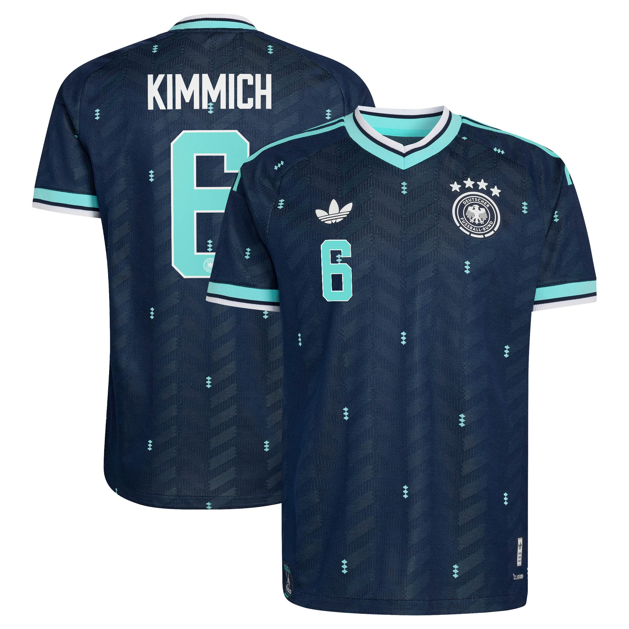 [SJH] Joshua Kimmich Germany National Team 2026 Away On-Field Authentic Jersey - Navy