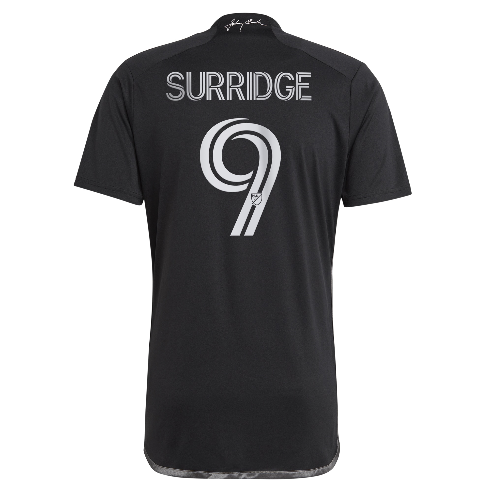 [SJH] Sam Surridge Nashville SC 2023 Man In Black Kit Replica Player Jersey - Black