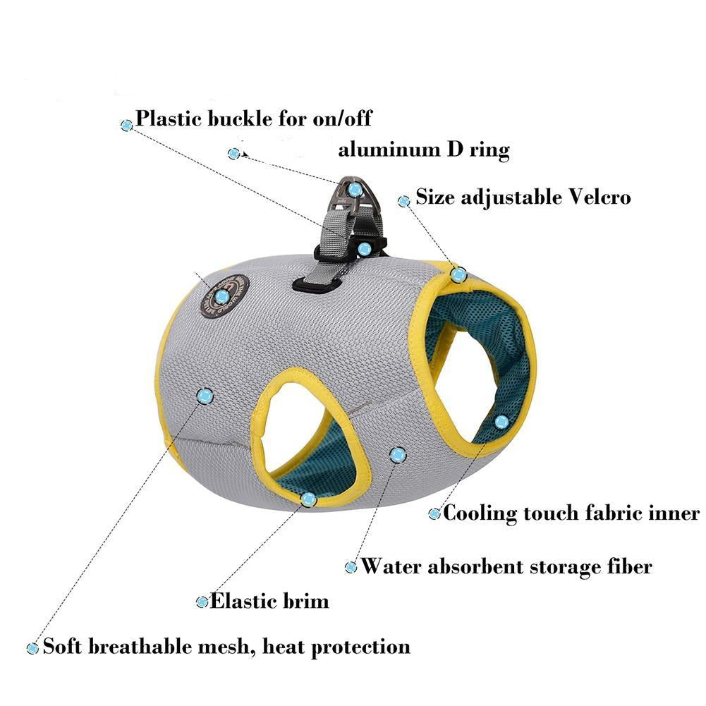Coolify - Durable : Cooling Harness (cs21) Dog Supplies | Comfort Fit