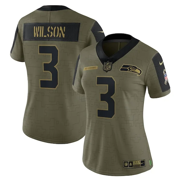 Seattle Seahawks Limited NFL Jersey - Olive | Elite Football Apparel