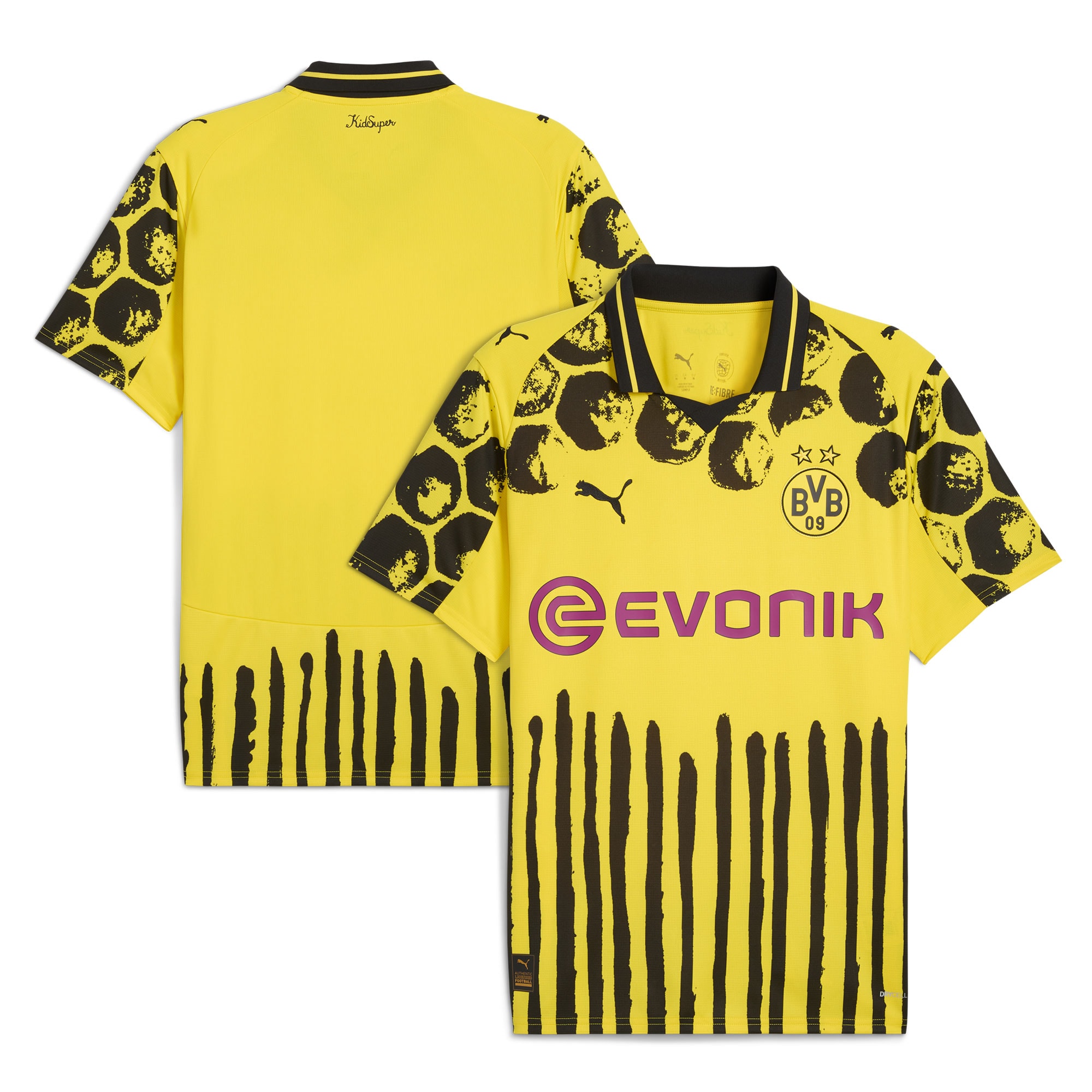 [SJH] Borussia Dortmund x KidSuper 2025 FIFA Club World Cup Replica Jersey - Yellow