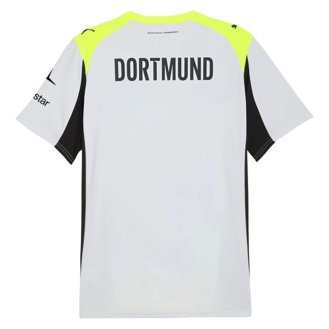 2025-2026 Borussia Dortmund Away Elegant Shirt Reinforced Seams