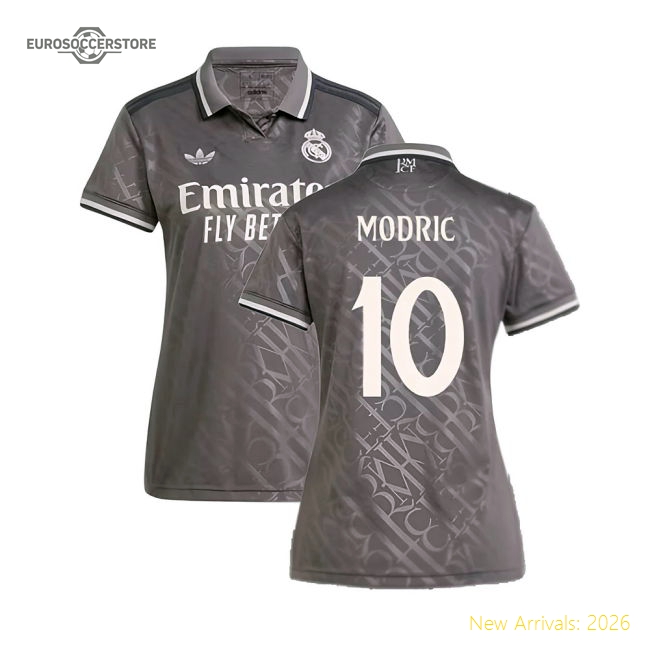 Real Madrid 2024-25 Third Fan Version For Women (Modric Football Shirt