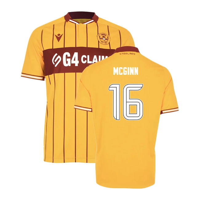 High Quality 2025-2026 Motherwell Home Home Mcginn 16 With