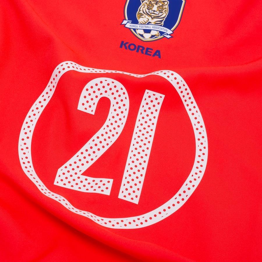 South Korea Home Shirt 2004 Reissue Park Ji Sung 21 Supporter Version