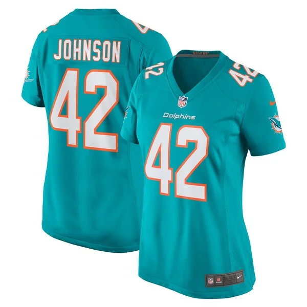 Performance None Game Jersey - Premium Aqua NFL Fan Jersey | Game D...