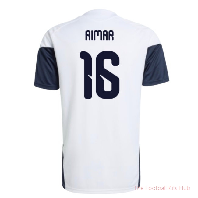 2026-2027 Argentina Training Jersey (White) (Aimar 16)