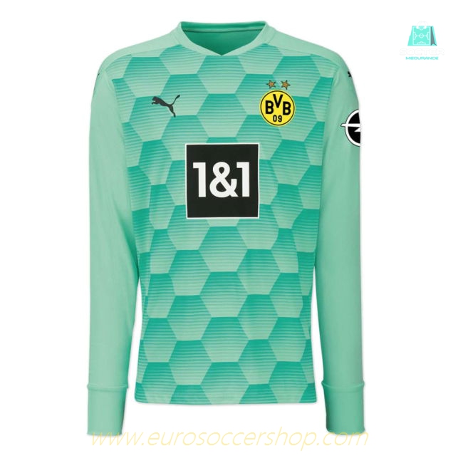 2020-2021 Borussia Dortmund Home Goalkeeper Shirt (Green)