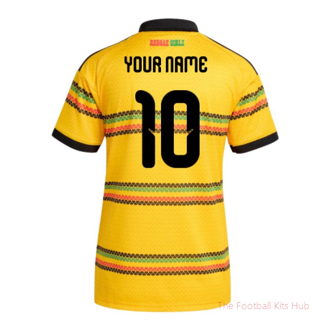 2026-2027 Jamaica Home Shirt (Womens) (Your Name)