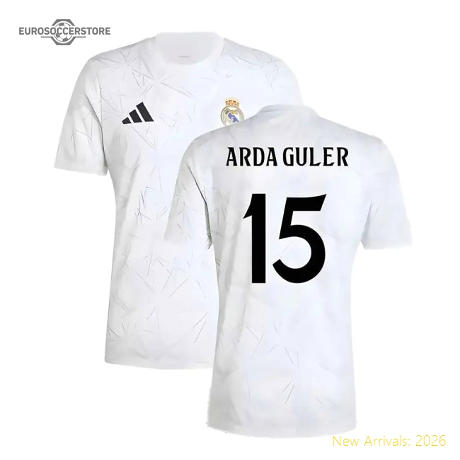 Premium Real Madrid Home Arda Guler Jersey 2024-2025 Comfortable