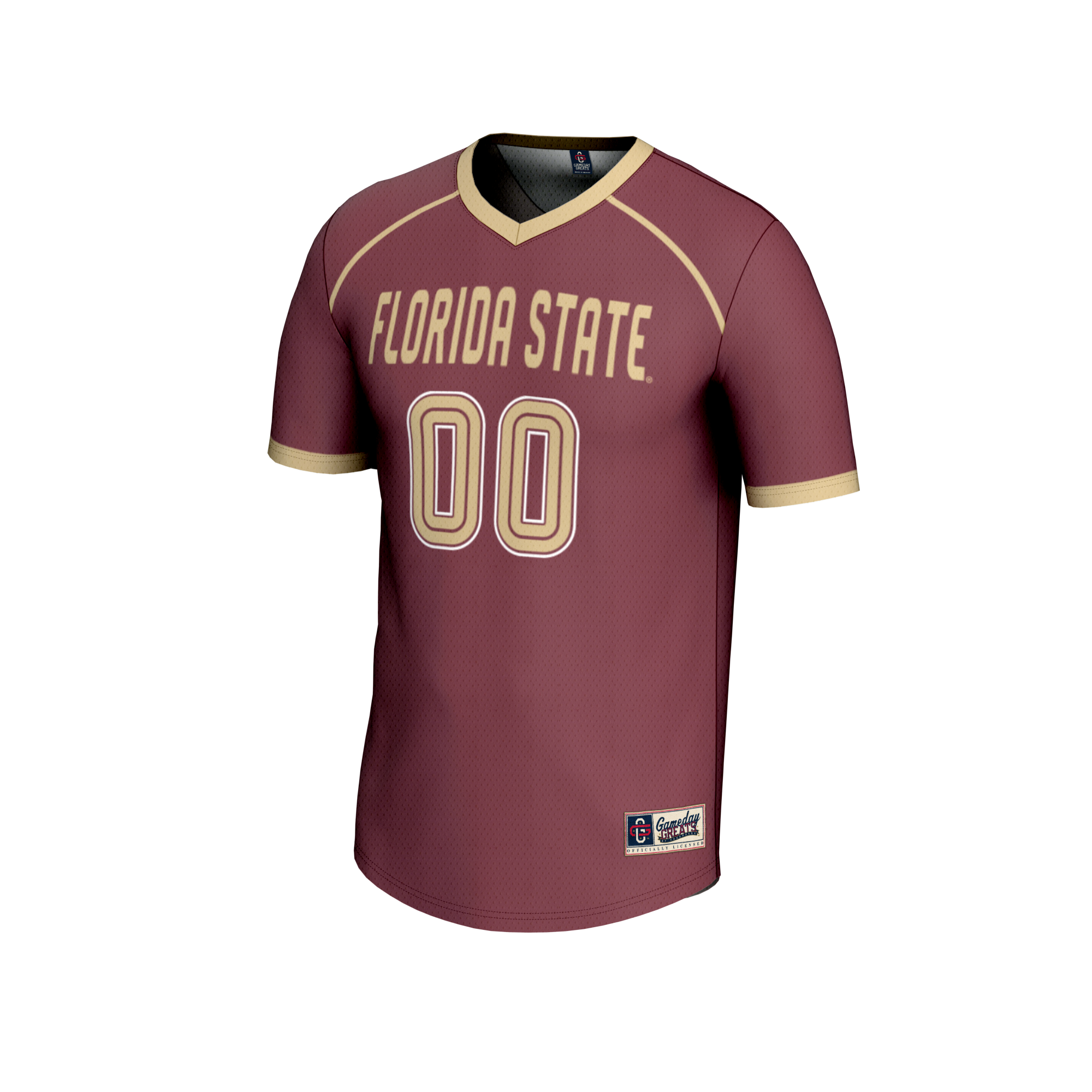[NJP] Florida State Seminoles GameDay Greats Unisex NIL Pick-A-Player Women's Lacrosse Lightweight Jersey - Garnet