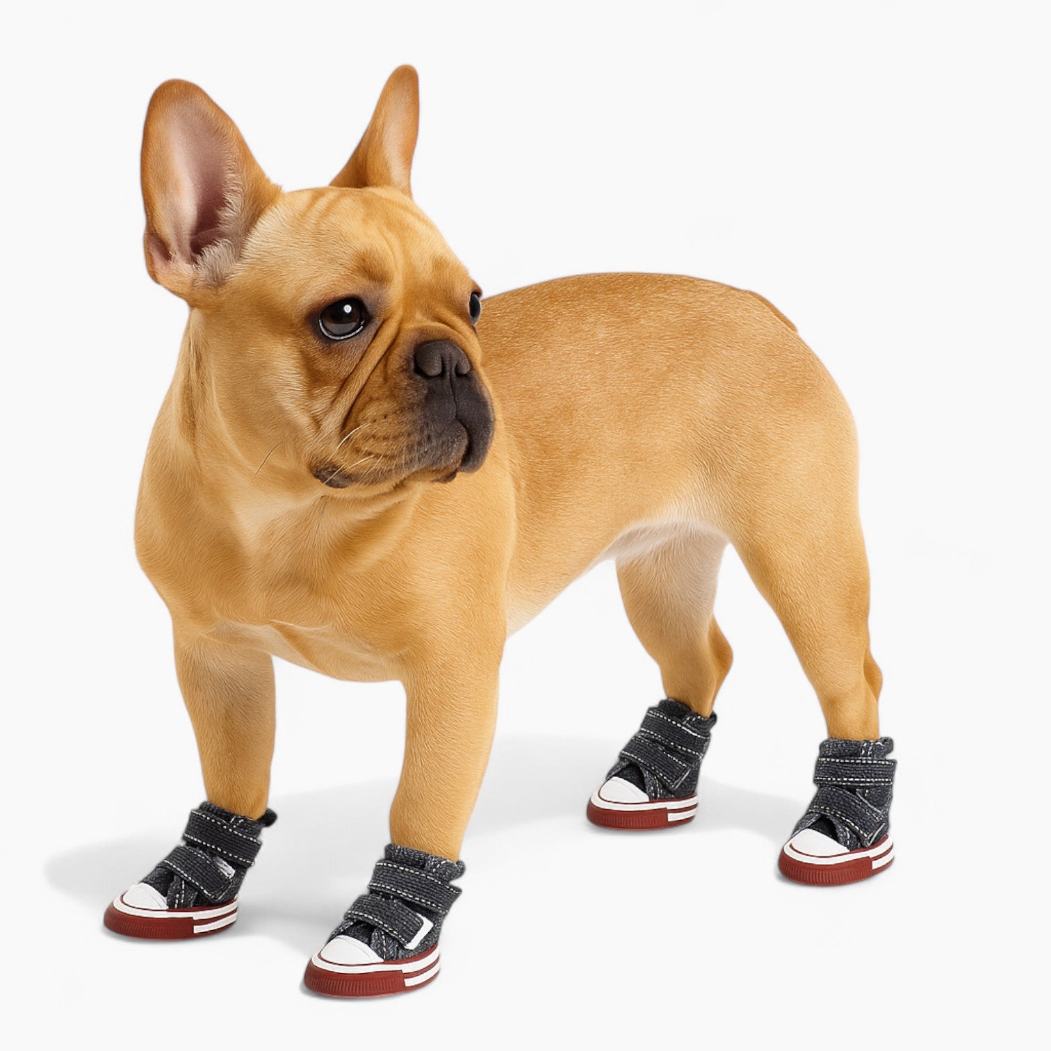 French Bulldog Shoes – Anti-slip Casual Canvas Sneakers Everyday Use