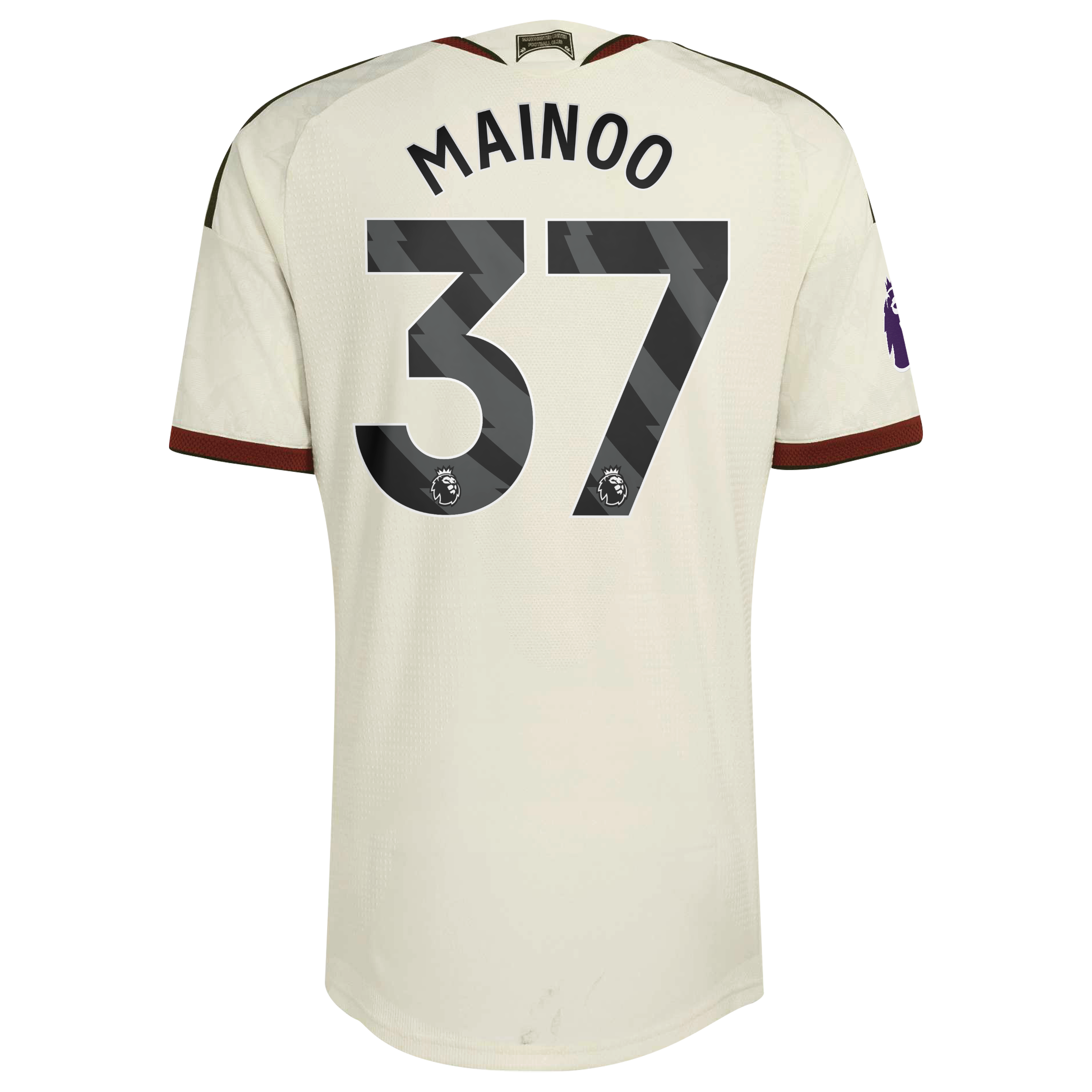[SJH] Kobbie Mainoo Manchester United 2026/27 Third On-Field Authentic Jersey - Cream