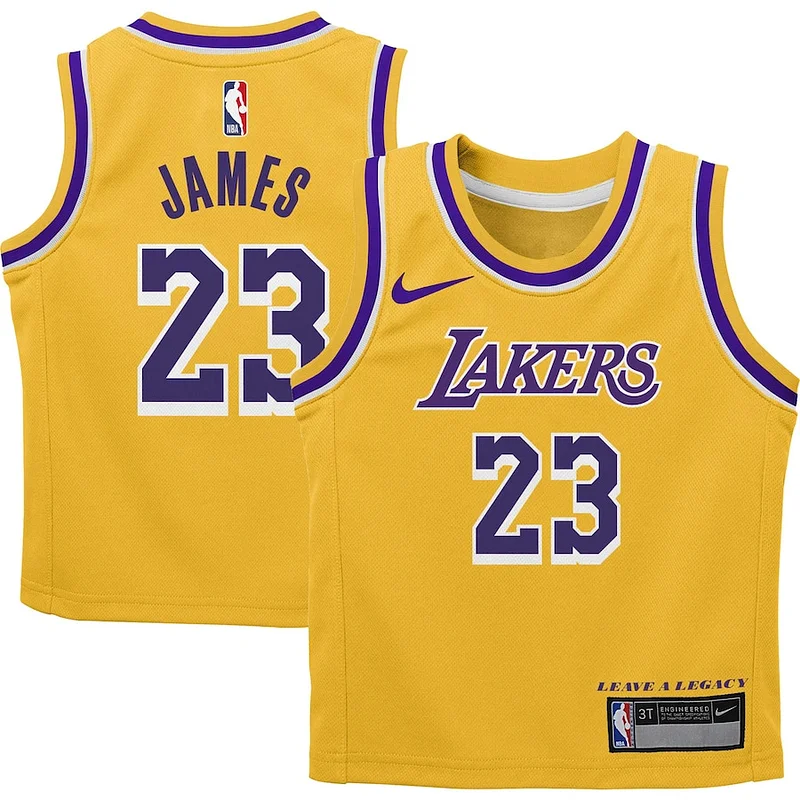 Superior LeBron James LAL Swingman Jersey - Team Colors - Fan Favorite