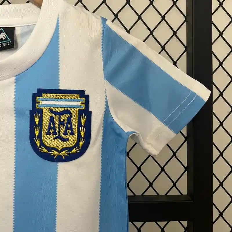 1986 Kids Argentina Jersey retro kit