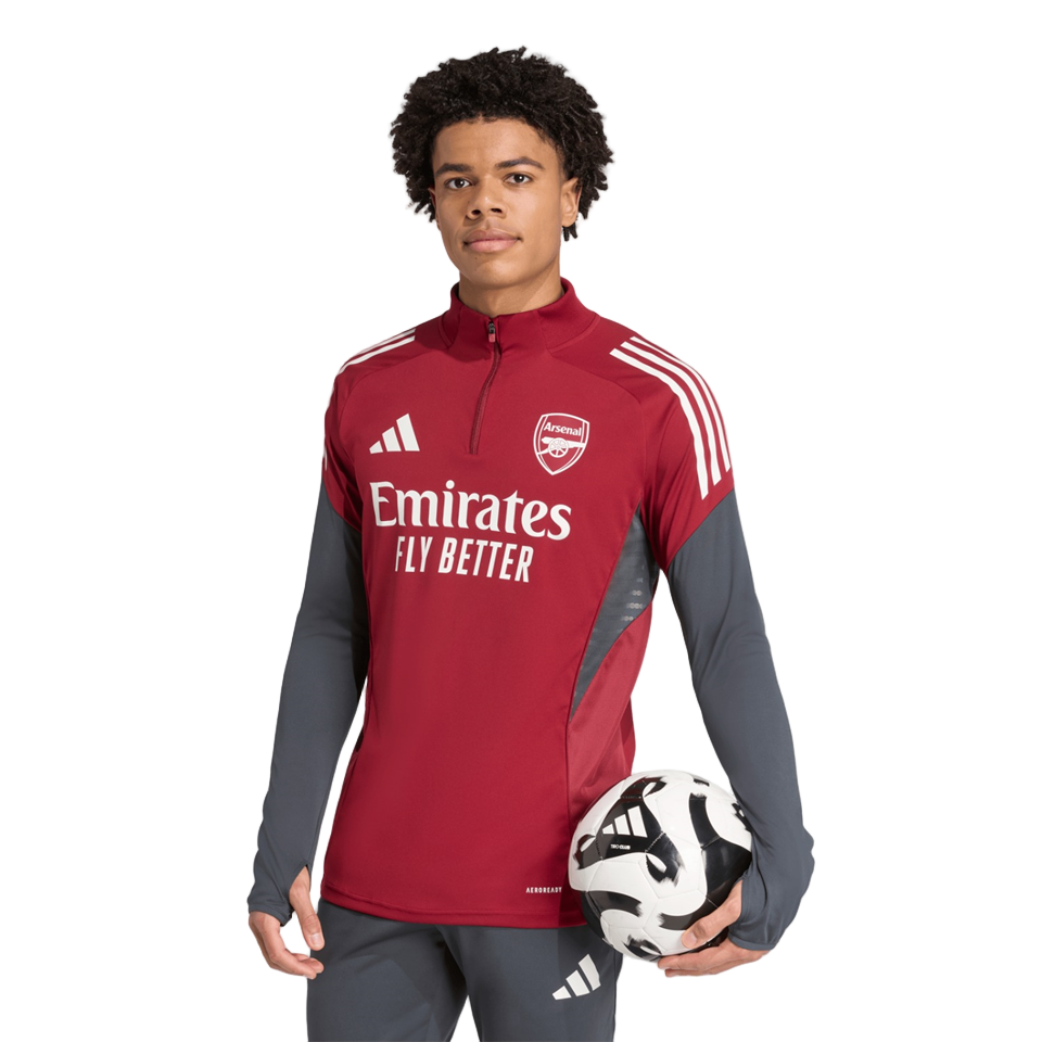 Arsenal Tiro Training 2025-2026 UCL Home Jersey – Authentic Shirt