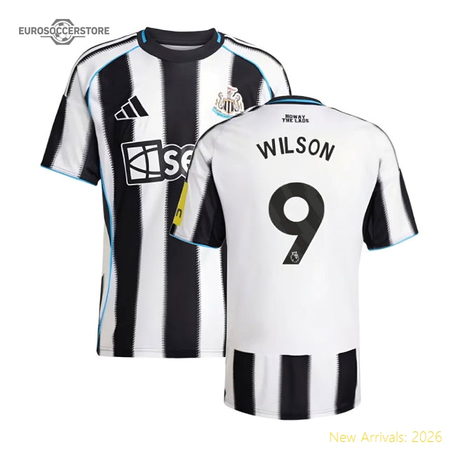 2025-2026 Newcastle Home Jersey (Wilson 9) 2024-2025 Season Collection