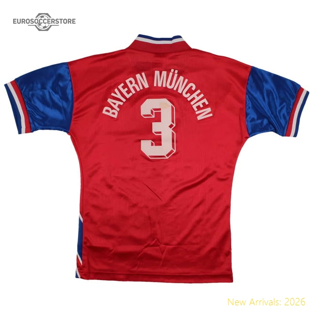 Teams,Bayern Bayern Home Club Munich 1993-95 Shirt (Xs) #3