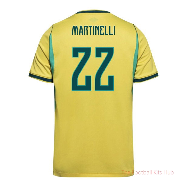 2026-2027 Brazil Home Shirt (Martinelli 22)