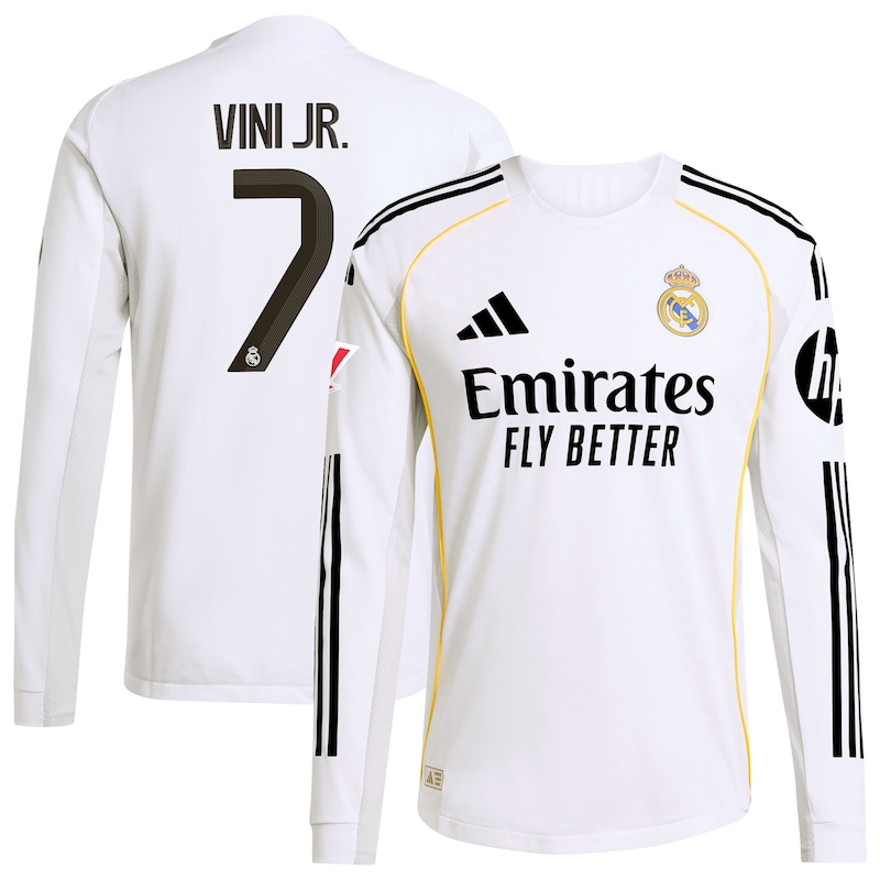 Superior Real Madrid Men's 2025 Authentic Jersey - Authentic Soccer...
