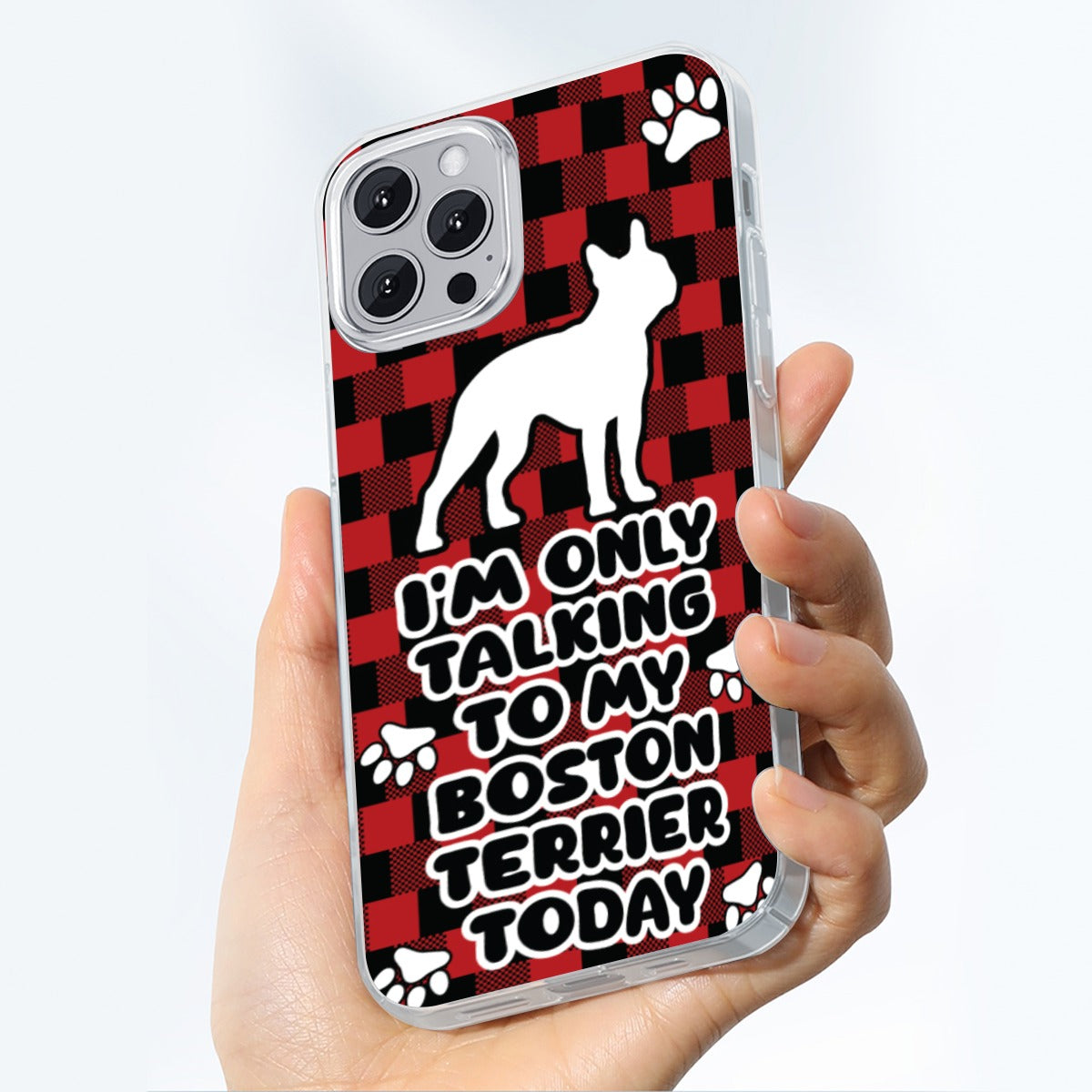 Hugo - iPhone case for Boston Terrier lovers