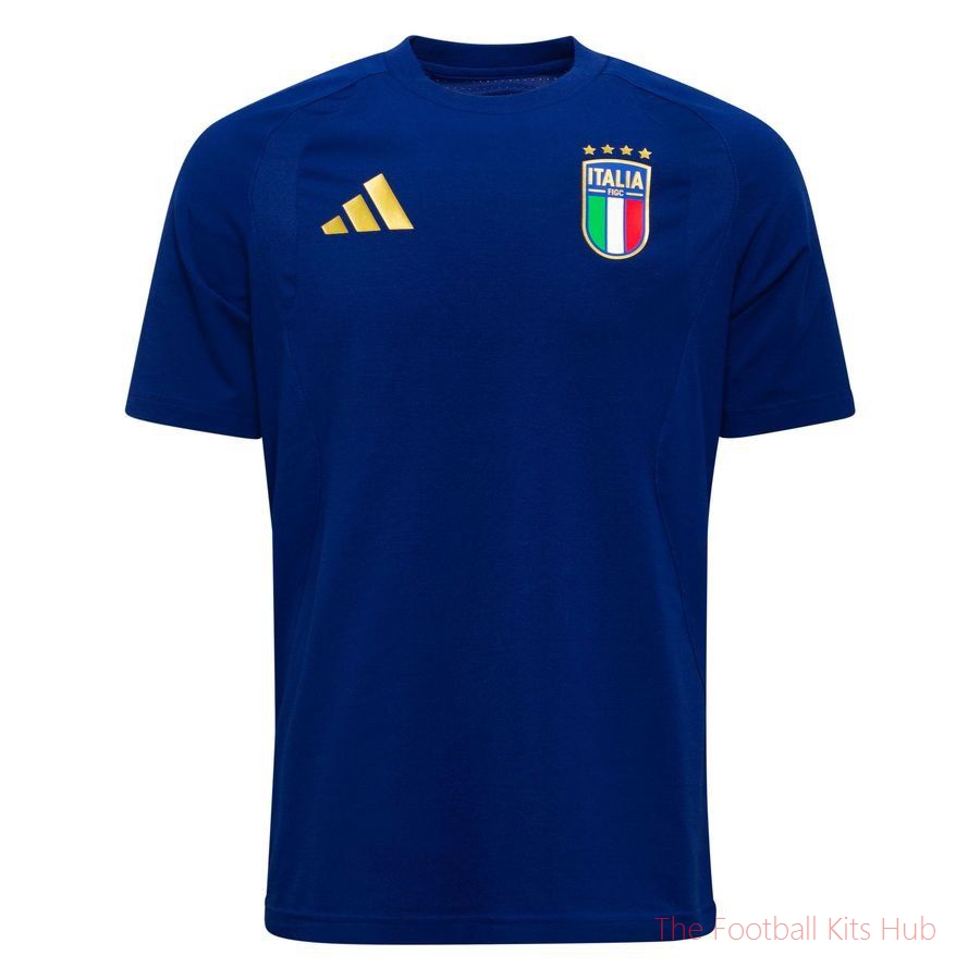 Italy T-Shirt Tiro 26 Travel - Victory Blue