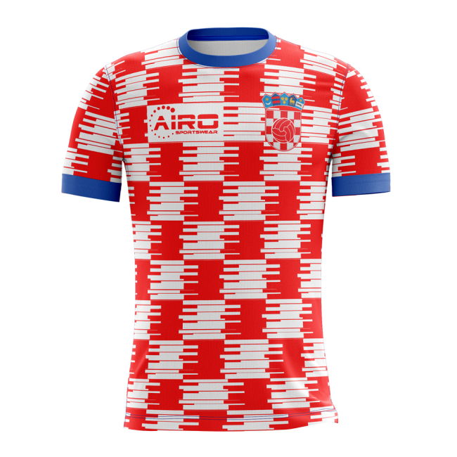 Authentic 2025-2026 Croatia Home Soccer Euro Championship