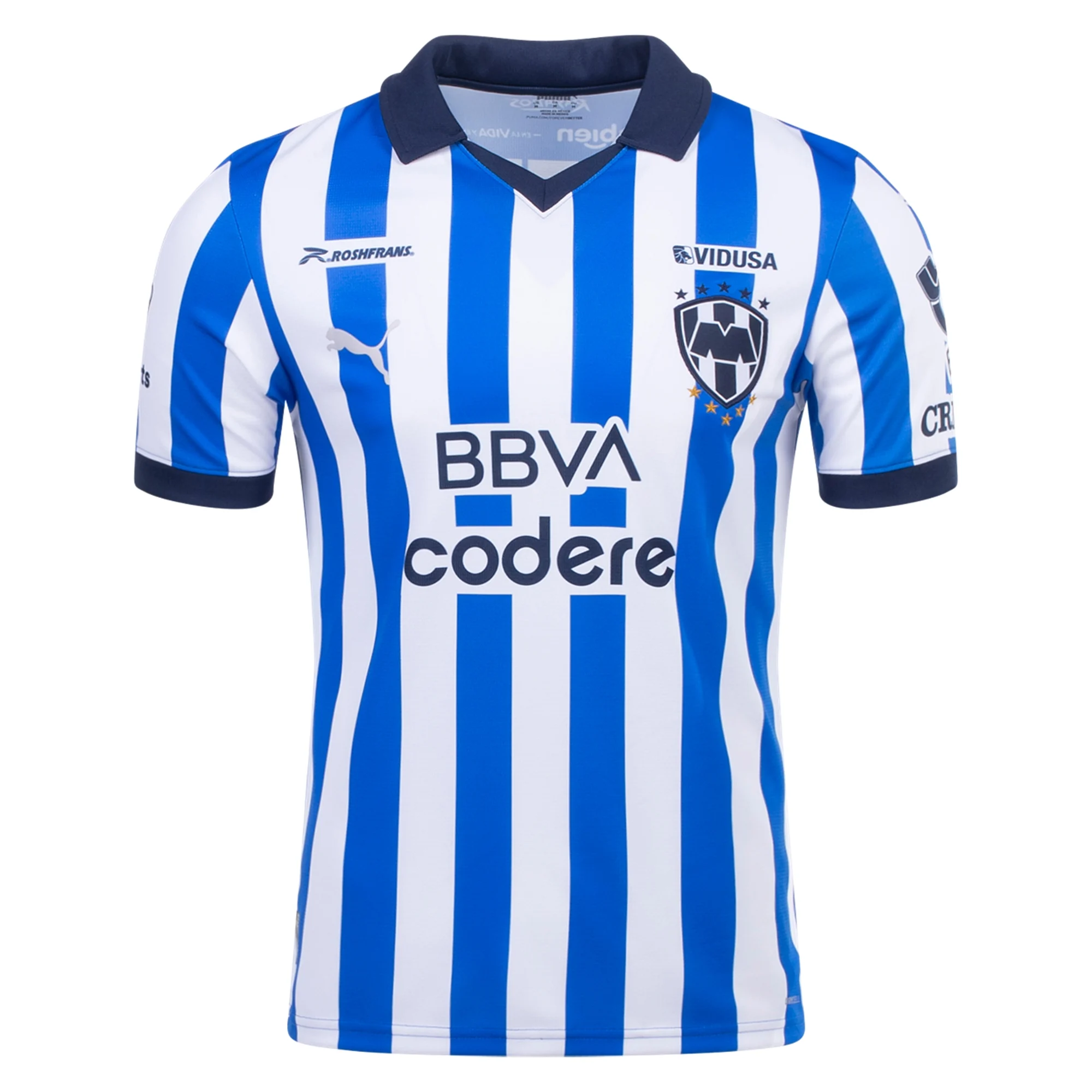 Monterrey CF Royal) 2023-2024 UCL Home Jersey – Authentic Shirt