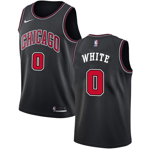 Black Nike Chicago Bulls #0 Clippers Jersey - Quick-Dry Basketball Jersey