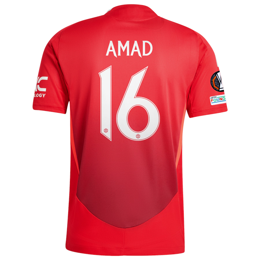 Manchester United Diallo 2024-2025 UEL Home Jersey – Authentic Shirt
