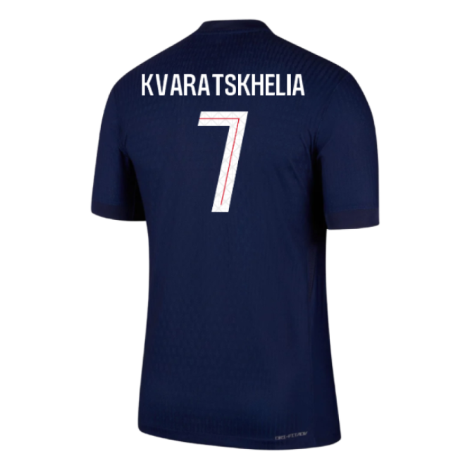 Best-Selling 2025-2026 Psg Home Dri-Fit Adv Authentic Shirt (Kvaratskhelia