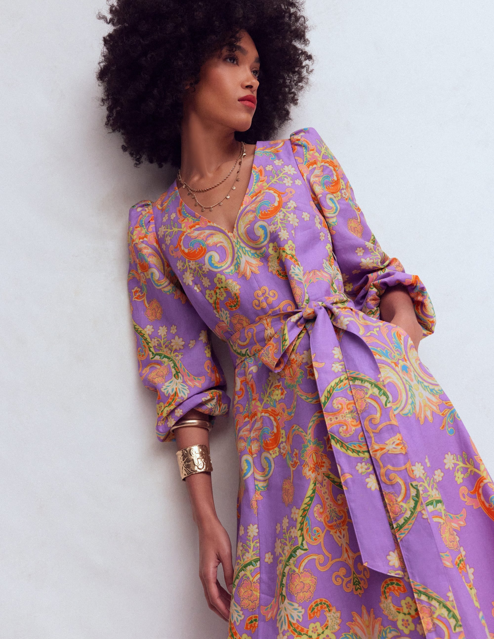 Florence Linen Blend Dress