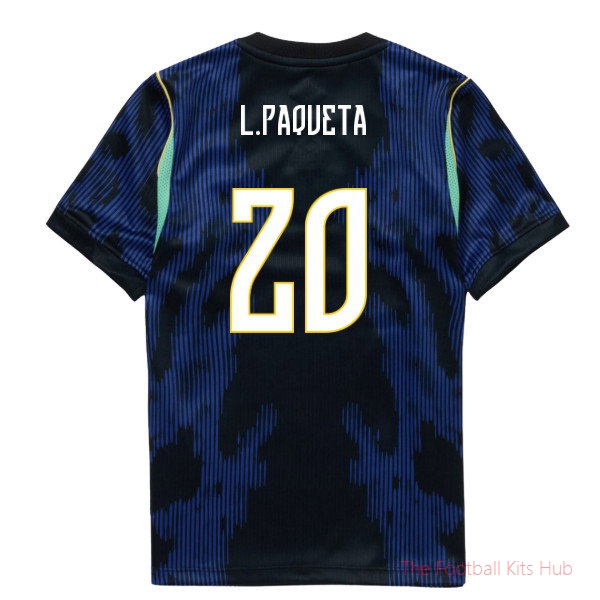 Club Soccer Brazil 2026-2027 Away Mini Kit (L.Paqueta 20)