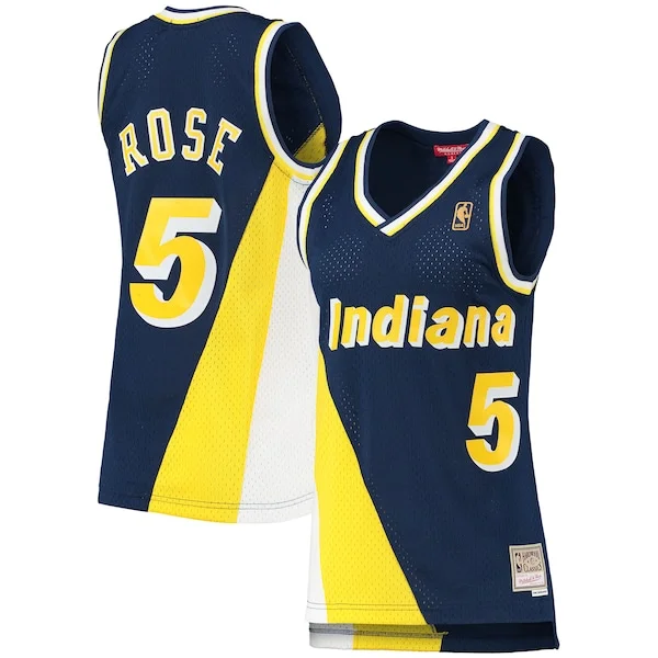 Championship Jalen Rose IND Swingman Jersey - Navy - Licensed Product