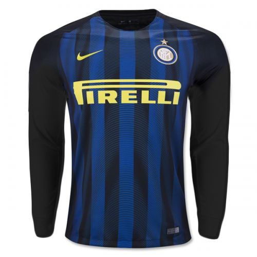 Inter Milan LS Home 201617 Soccer Jersey Shirt - Official Replica