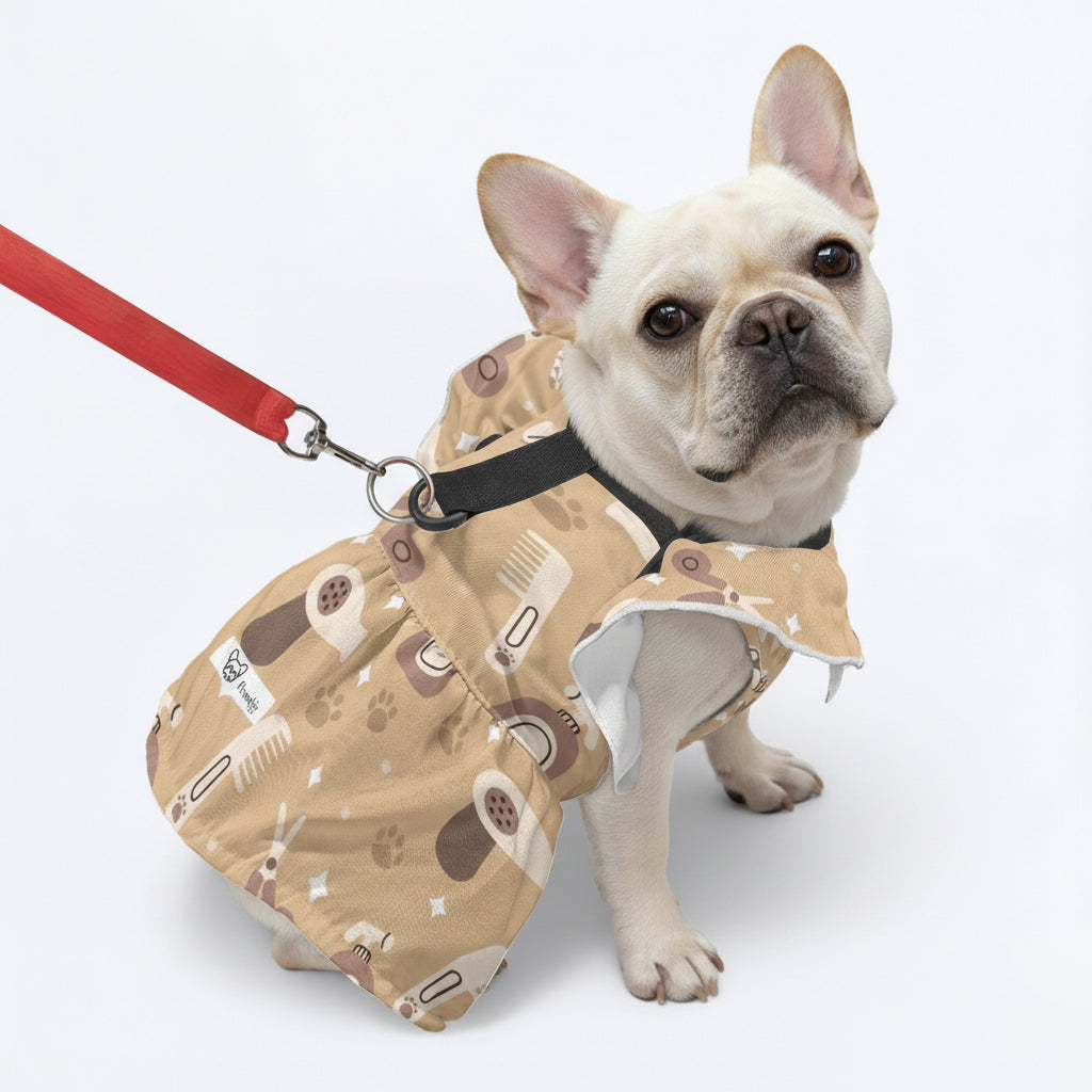 Minimal-Aesthetic Olive - French Bulldog Dresses For Females as a Gift