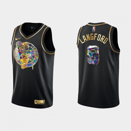 Black Boston Celtics #9 Celtics Jersey - Durable Fabric Game Day Wear