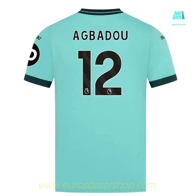 2025-2026 Wolves Away Shirt (Agbadou 12)