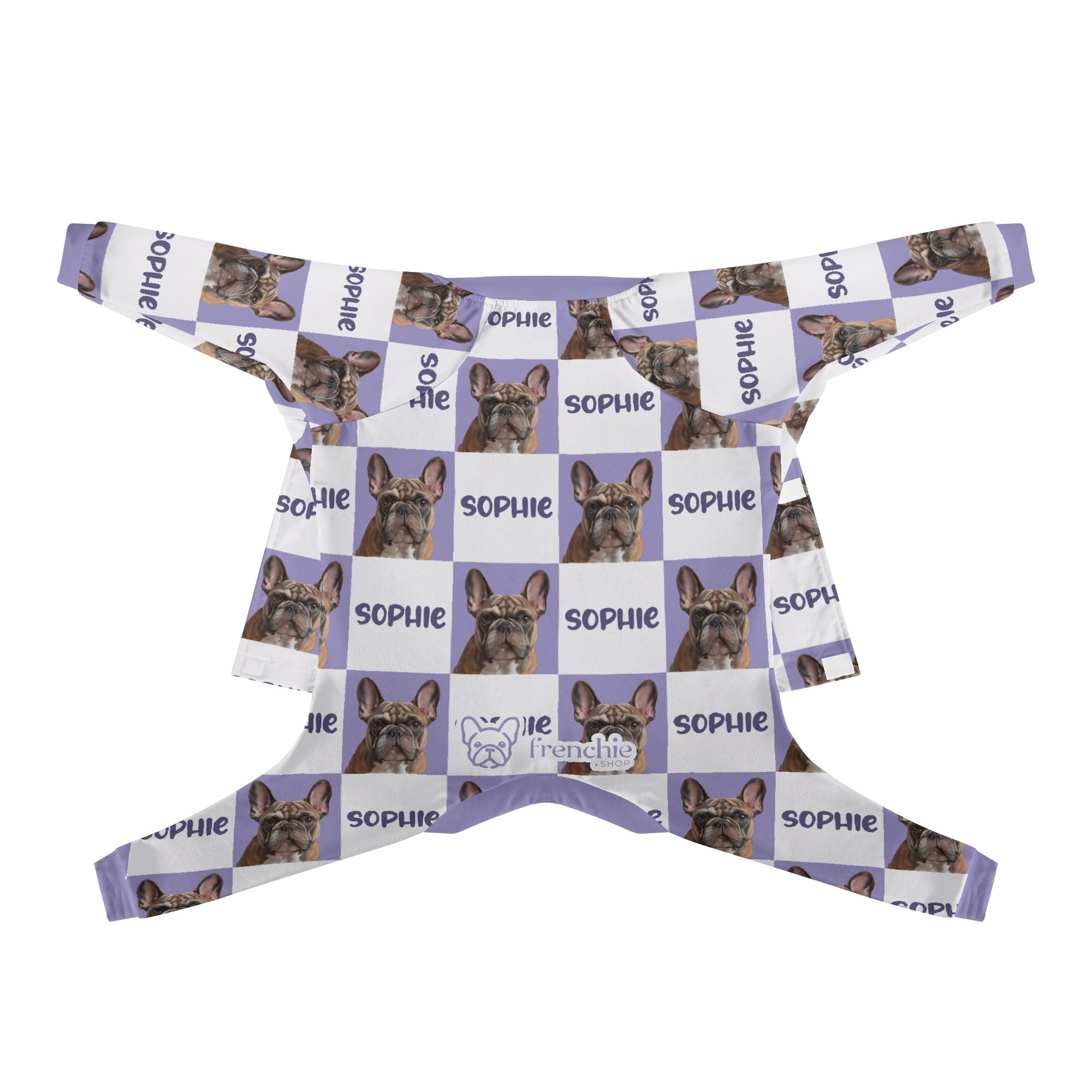 French Bulldog Millie Personalized French Bulldog Pajamas With Your
