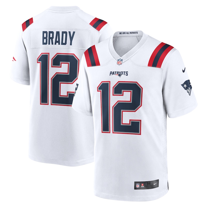 None Tom Brady MVP Candidate NE Patriots Official Jersey for NFL Fans