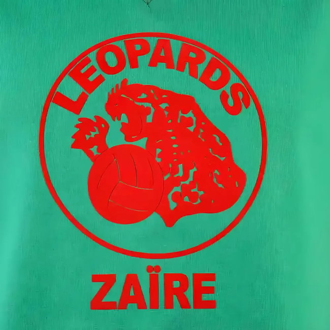 Zaire V-Neck 1974 World Cup Retro Football Shirt