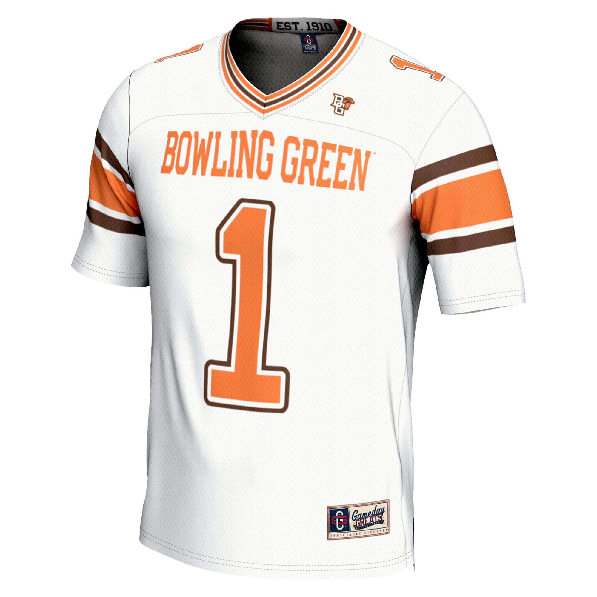 [Youth] Bowling Green #1 Football Jersey - White | Stadium Series 2026/27