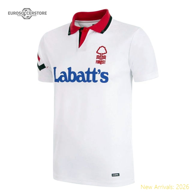 Official 1992-1993 Nottingham Forest Away Retro Shirt (pearce 3)